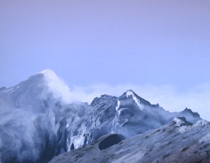  1818 Pico do Arieiro, Acrylic on canvas, by Cristina Perneta